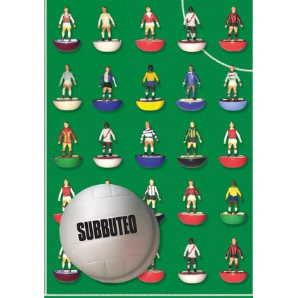 Subbuteo Football Gift Wrap 2 Sheets & Tags