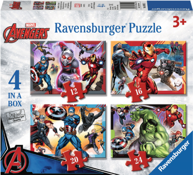Avengers Assemble 4 in Box