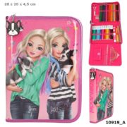 TOPModel Big Filled Pencil Case, Friends Pink