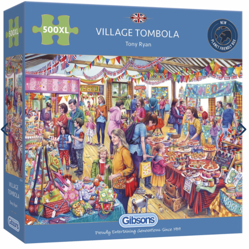 GIBSONS VILLAGE TOMBOLA EXTRA-LARGE PIECE PUZZLES