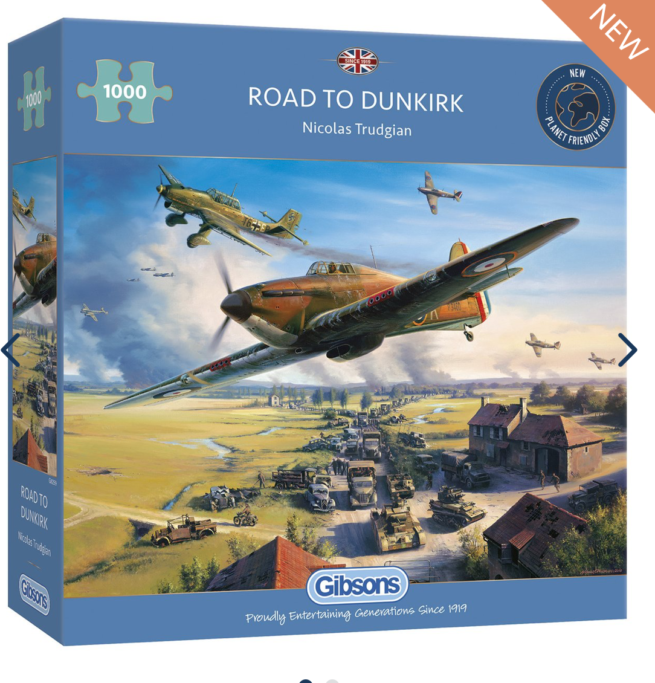 GIBSONS ROAD TO DUNKIRK 1000 PIECE JIGSAW PUZZLE
