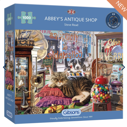 GIBSONS ABBEY’S ANTIQUE SHOP 1000 PIECE JIGSAW PUZZLE