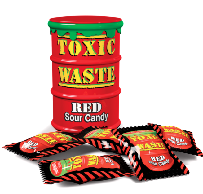 TOXIC WASTE RED TUB