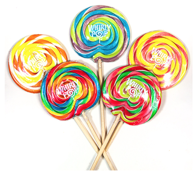 Whirly Pops 42g Assorted