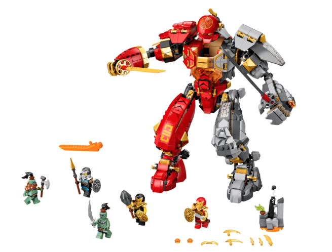 LEGO NINJAGO® 71720 Fire Stone Mech