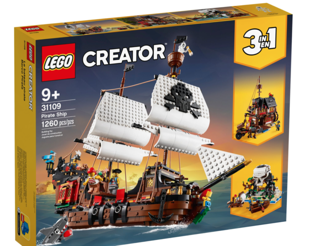 LEGO Creator 31109 3-in-1 Pirate Ship