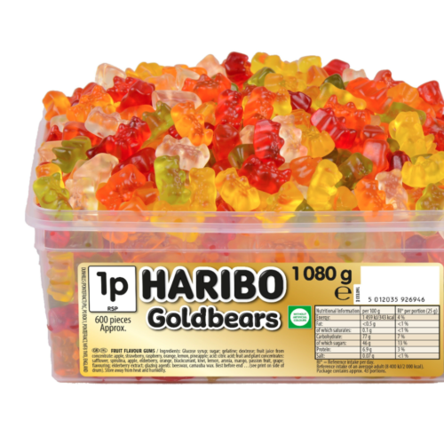 Haribo Gold Bears 1p Tub 1kg