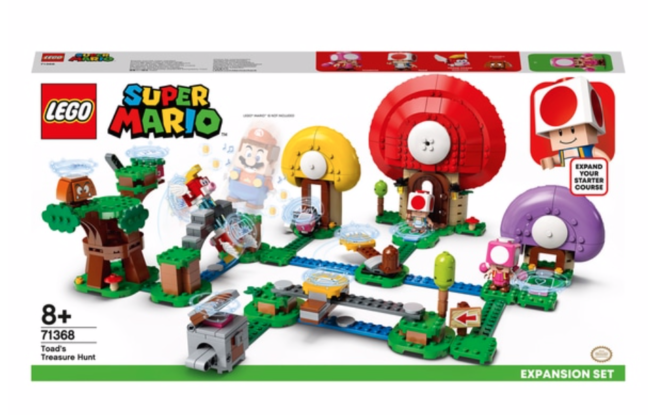 LEGO 71368 Super Mario Toad’s Treasure Hunt