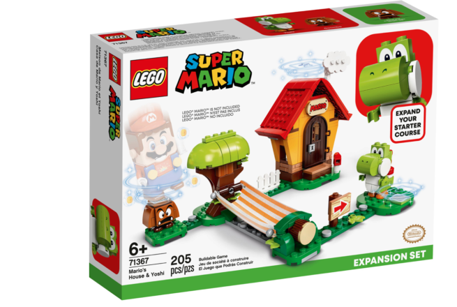 LEGO® Super Mario™ Mario’s House & Yoshi Expansion Set
