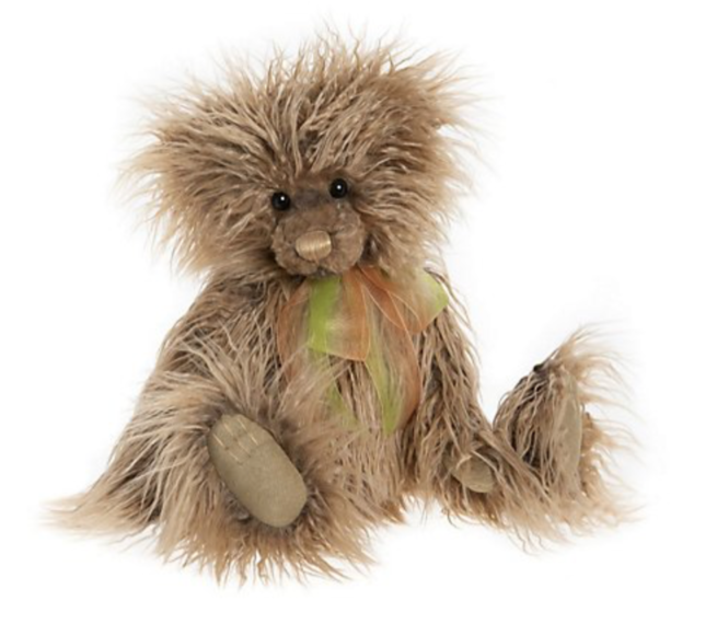 Charlie Bears Collectable Pertwee 17" Plush Bear