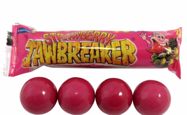 Zed Candy Strawberry Jawbreakers