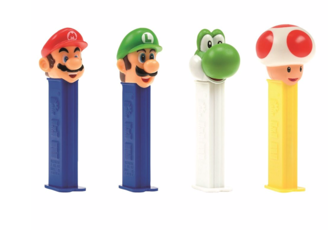 Pez Best Of Nintendo Super Mario 1+2 Impulse Packs 17g