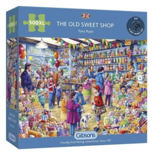 THE OLD SWEET SHOP 500 EXTRA LARGE PIECE JIGSAW PUZZLE