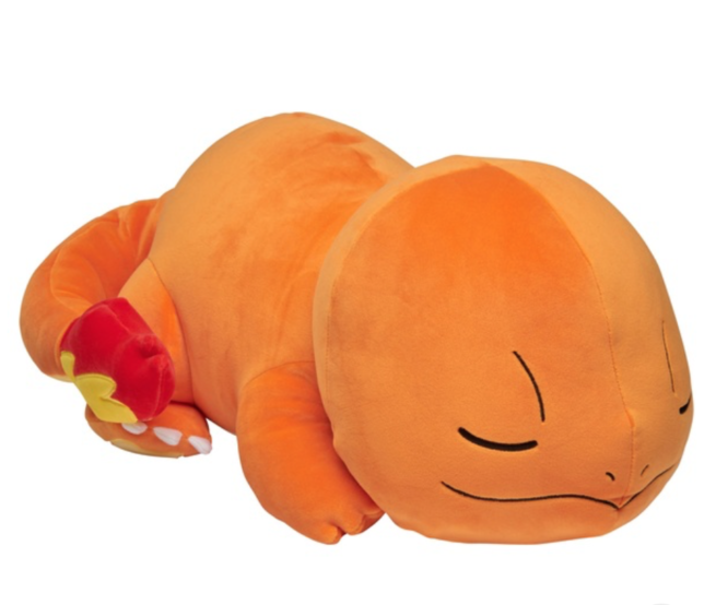 Sleeping Charmander Pokémon 46cm Plush