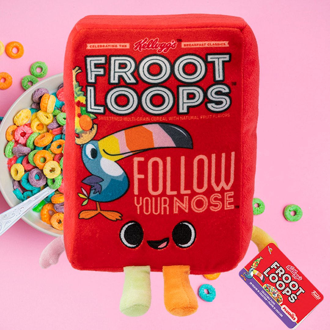 Fruit Loops Funko Plush - Sugacane Toys, froot loops