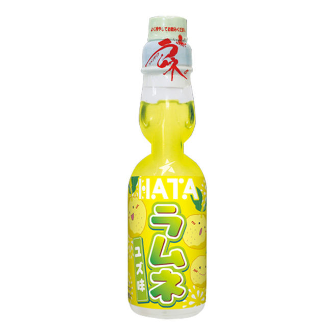 Hatakosen Ramune Soda: Yuzu Flavour