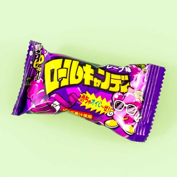 grape yaokin roll candy
