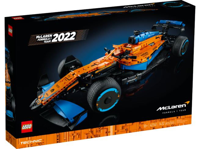 LEGO 42141 Technic McLaren Formula 1 2022 Race Car
