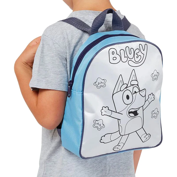 Bluey Colour and Carry Backpack