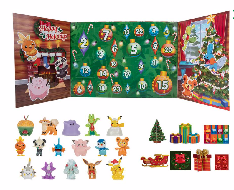 Pokemon Advent Calendar Sugacane Toys
