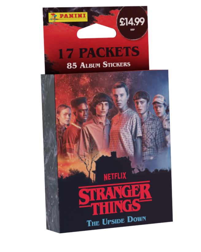 Stranger Things 85 Album Stickers