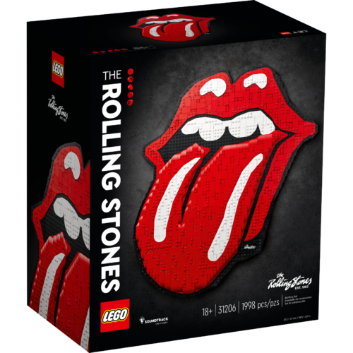 LEGO 31206 Art The Rolling Stones Logo Wall Décor