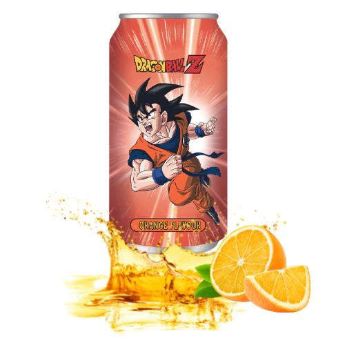 Dragon Ball Z Goku Orange Soda