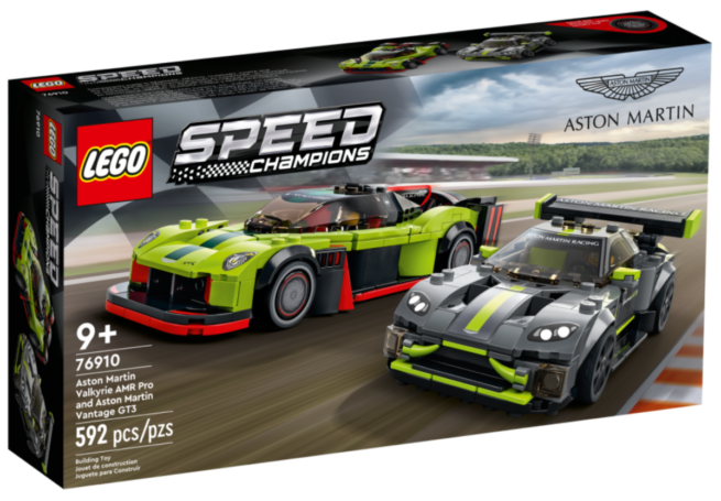 LEGO Speed Champions Aston Martin 2 Car Model 76910