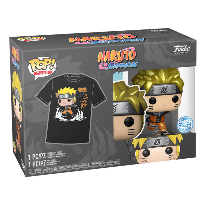 Naruto: Shippuden: Pop! Vinyl Figure With T-Shirt: Naruto Running