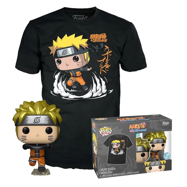 Naruto: Shippuden: Pop! Vinyl Figure With T-Shirt: Naruto Running