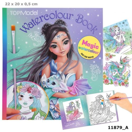 TOPModel Watercolour Book - Dragon Love