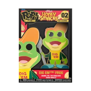 Funko Pop Pin!b Dig Em’ Frog Kellog's Honey Smacks 02