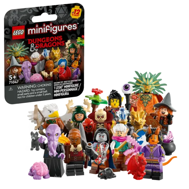 Lego Dungeons & Dragons minifigures