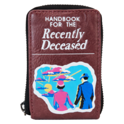 Loungefly Beetlejuice Handbook for the recently deceased purse