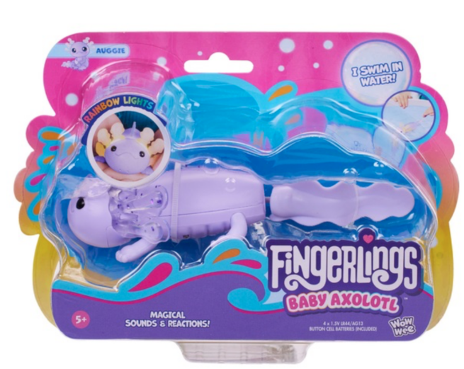 Fingerlings Baby Axolotl Auggie