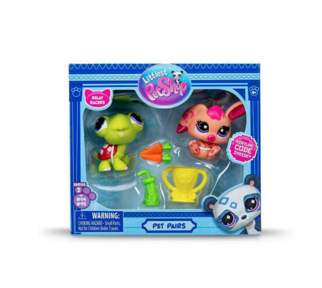 Littlest Pet Shop Series 2 Relay Racers Pet Pair