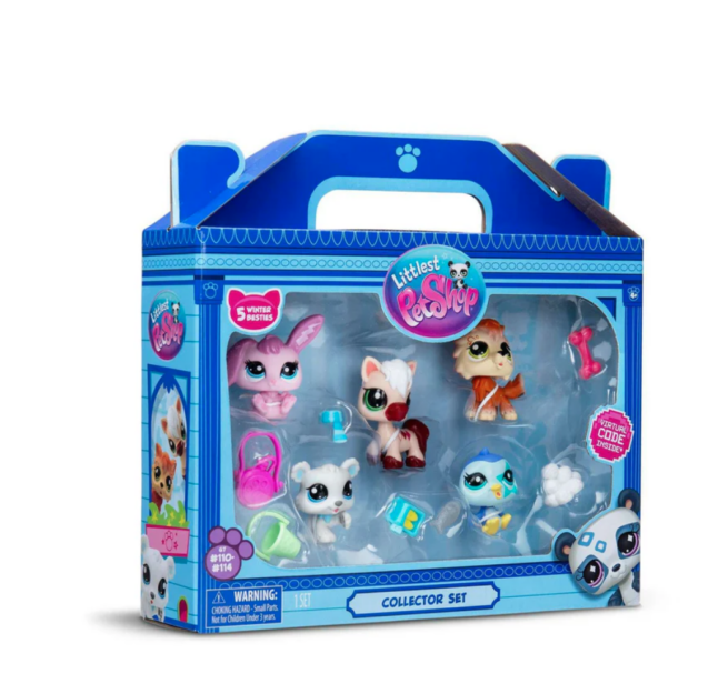 Littlest Pet Shop Series 2 Winter Besties Collector Pack