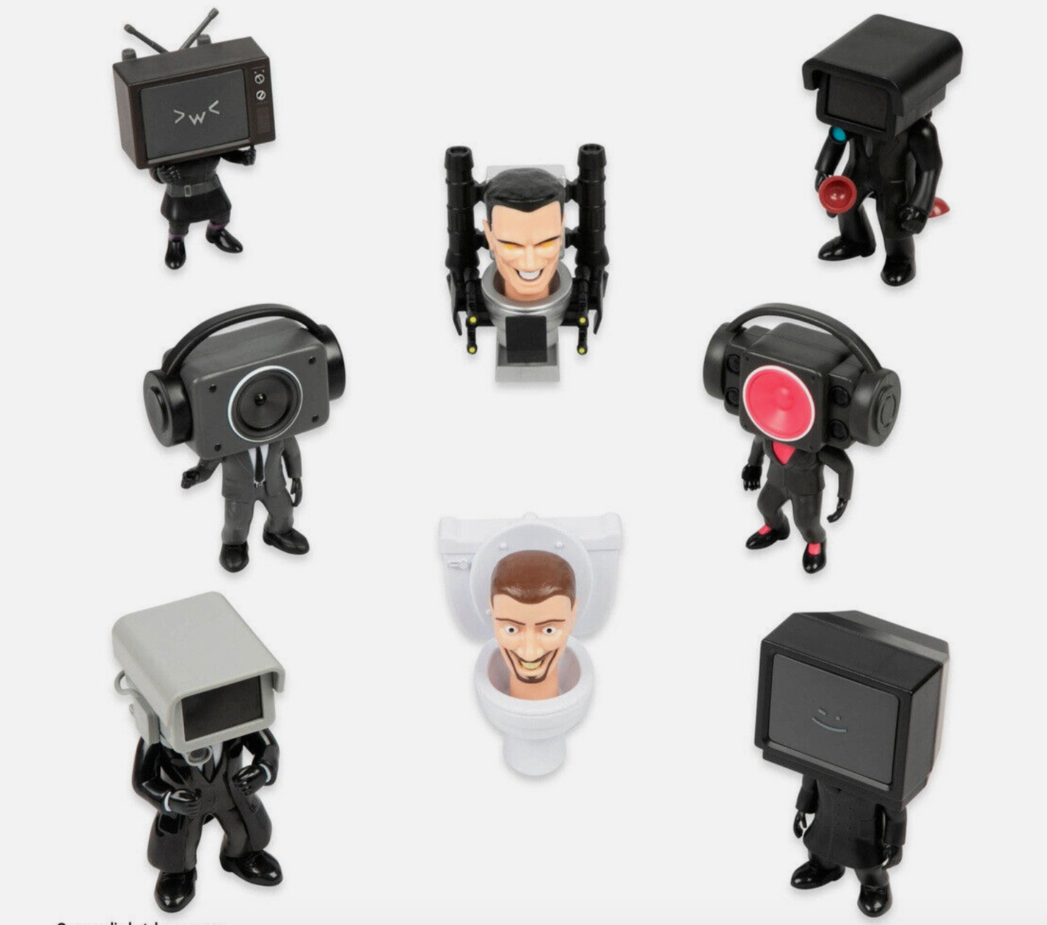 Skibidi Toilet Mystery Collector Series, 1 Of 8 Characters, Officially