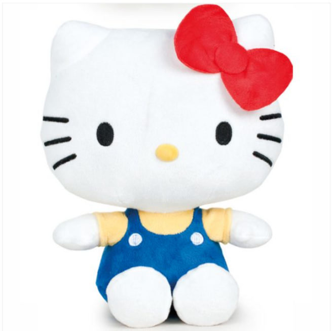 Hello Kitty – 18Cm Blue/Yellow Plush