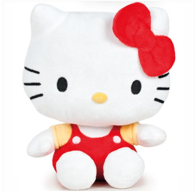 Hello Kitty – 18Cm Red/Yellow Plush