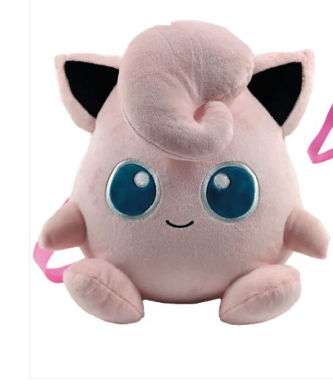 Pokemon Jigglypuff Plush Backpack 34cm