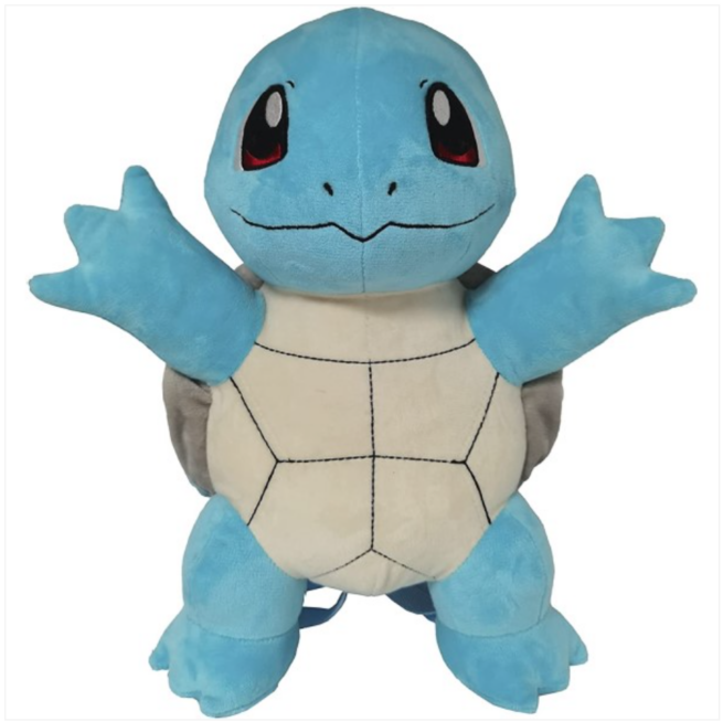 Pokemon – 34Cm Squirtle Plush Backpack