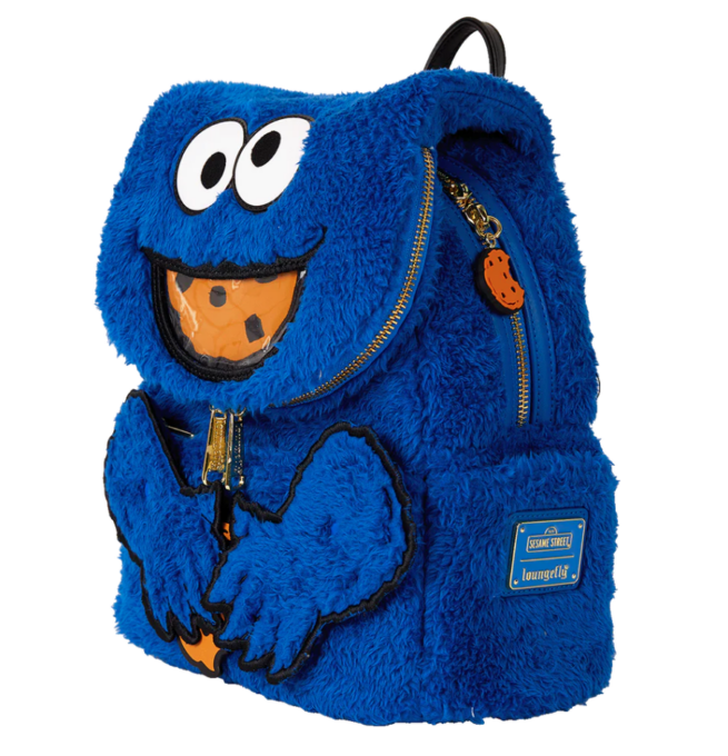 COOKIE MONSTER PLUSH MINI BACKPACK - SESAME STREET - Image 3