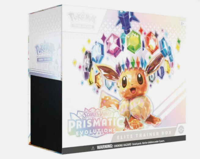Scarlet & Violet-Prismatic Evolutions Elite Trainer Box