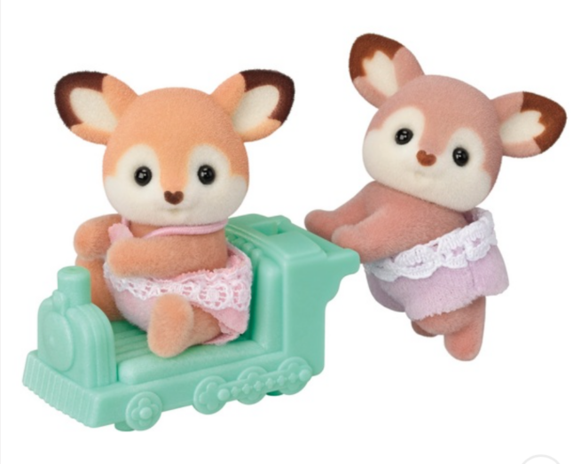 Sylvanian Families Deer Twins Set - Image 2