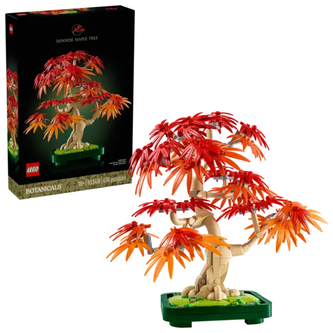 Lego Japanese Red Maple Bonsai Tree 10348