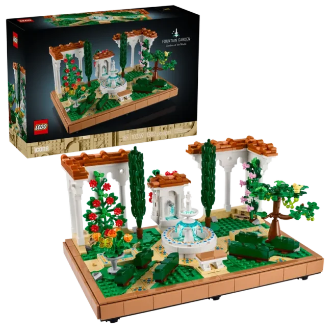Lego Fountain Garden 10359