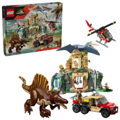 Lego Spinosaurus & Quetzalcoatlus Air Mission 76976