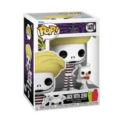 Beach Jack With Zero 1470 Nightmare Before Christmas Funko Pop Vinyl