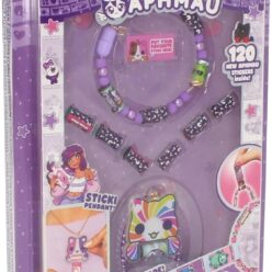 Sticki Rolls Aphmau Sticker Pendant and Bracelet Set with 120 Stickers
